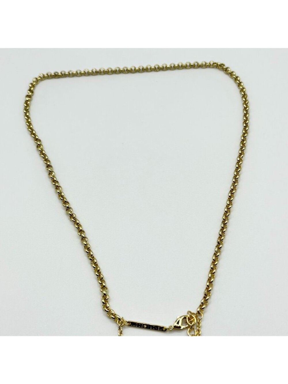 Kendra Scott Gold-Tone Necklace With Iridescent Pendant - Picture 6 of 8